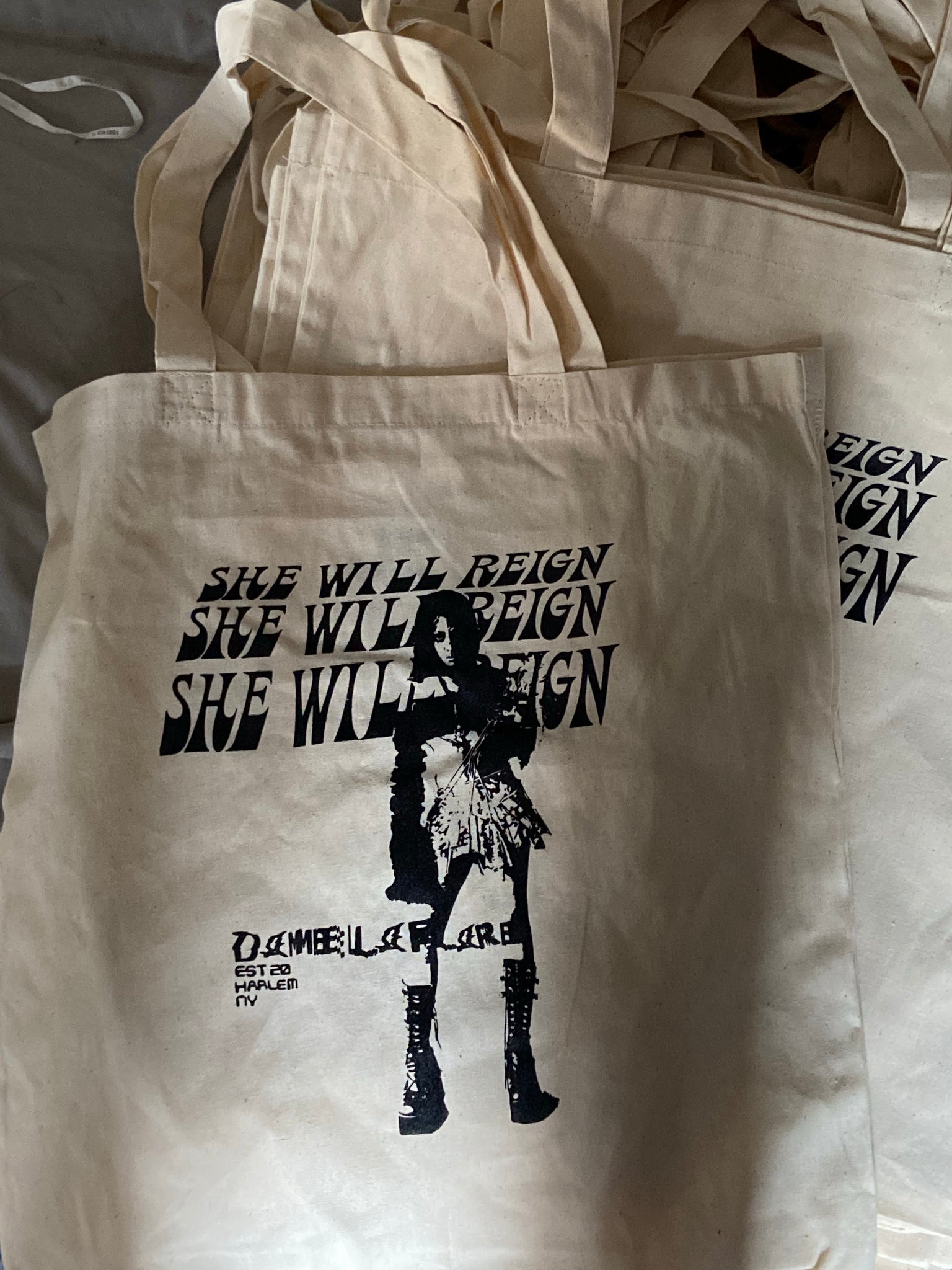 “She Will Reign” Tote